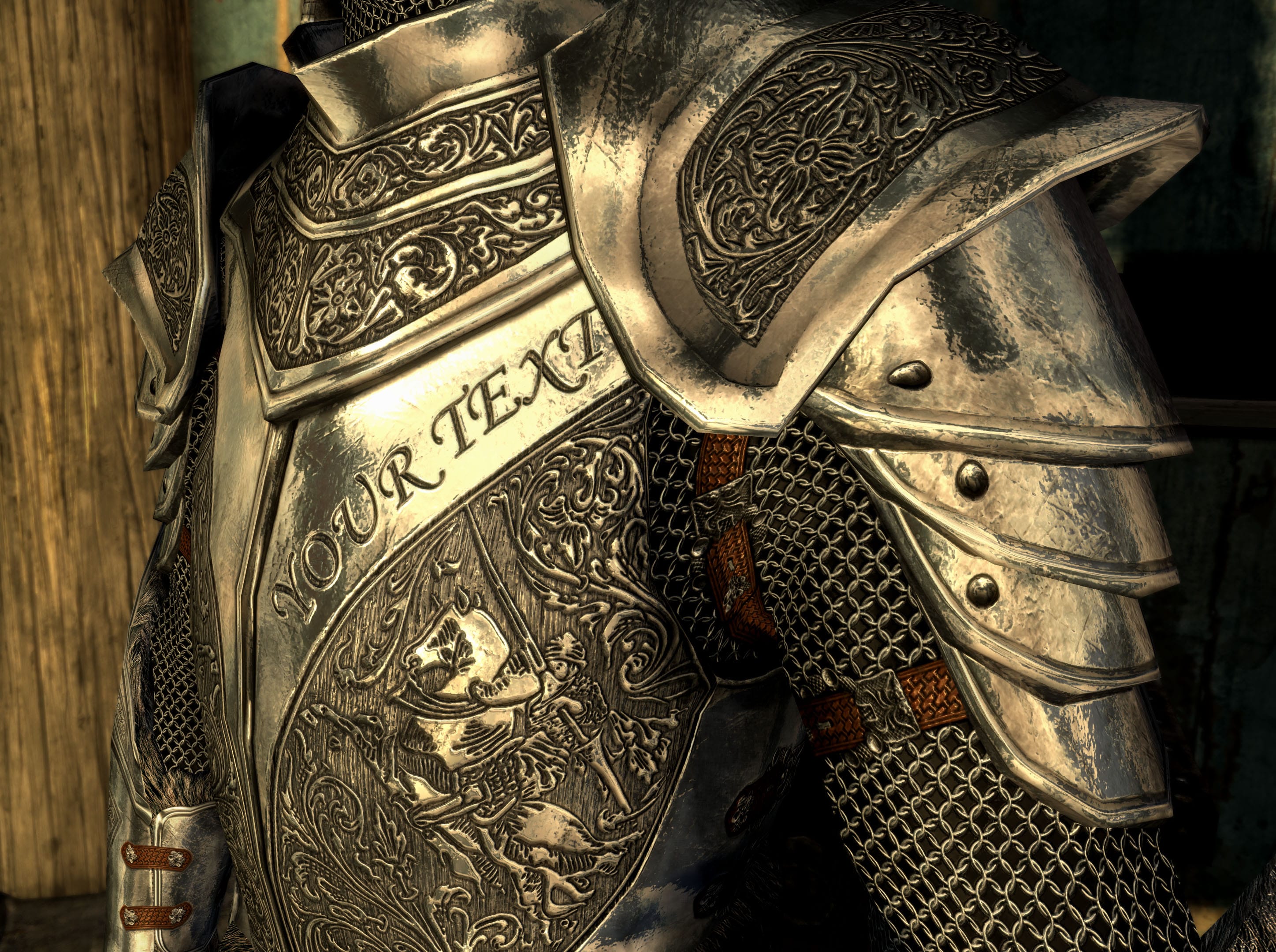 SPOA SKA Skyrim best armor custom engraving
