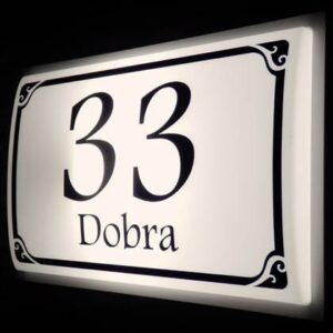 Numery LED