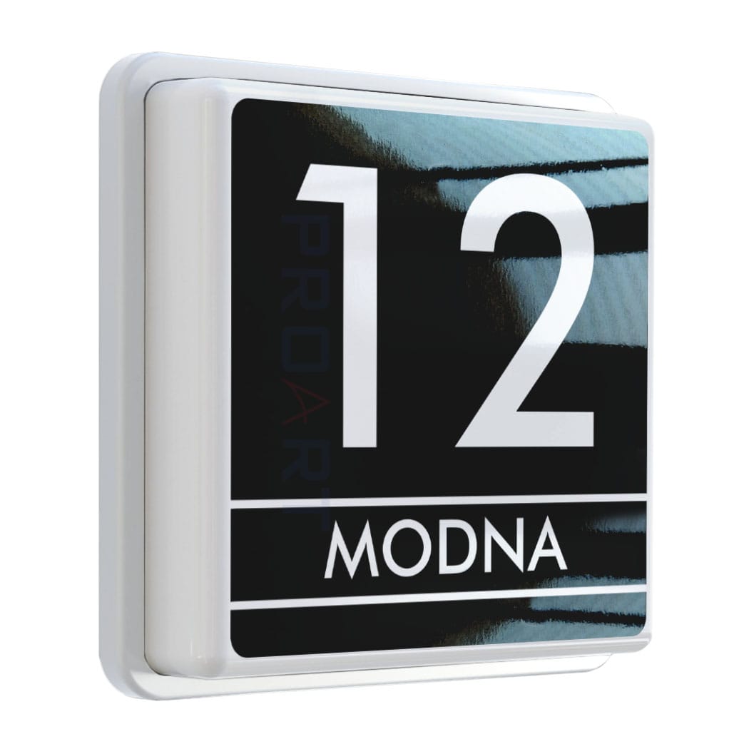 Podświetlany numer domu LED M3