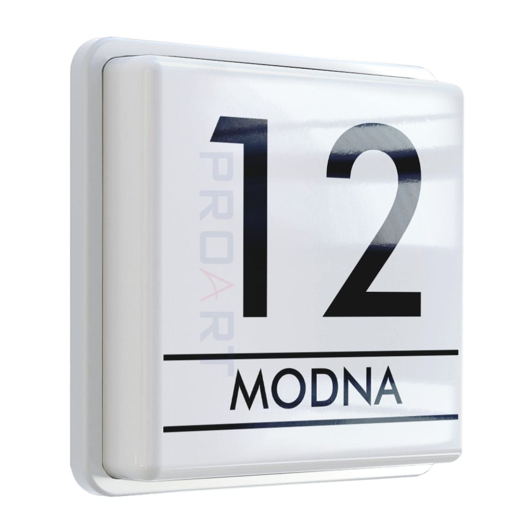 Podświetlany numer domu LED M3