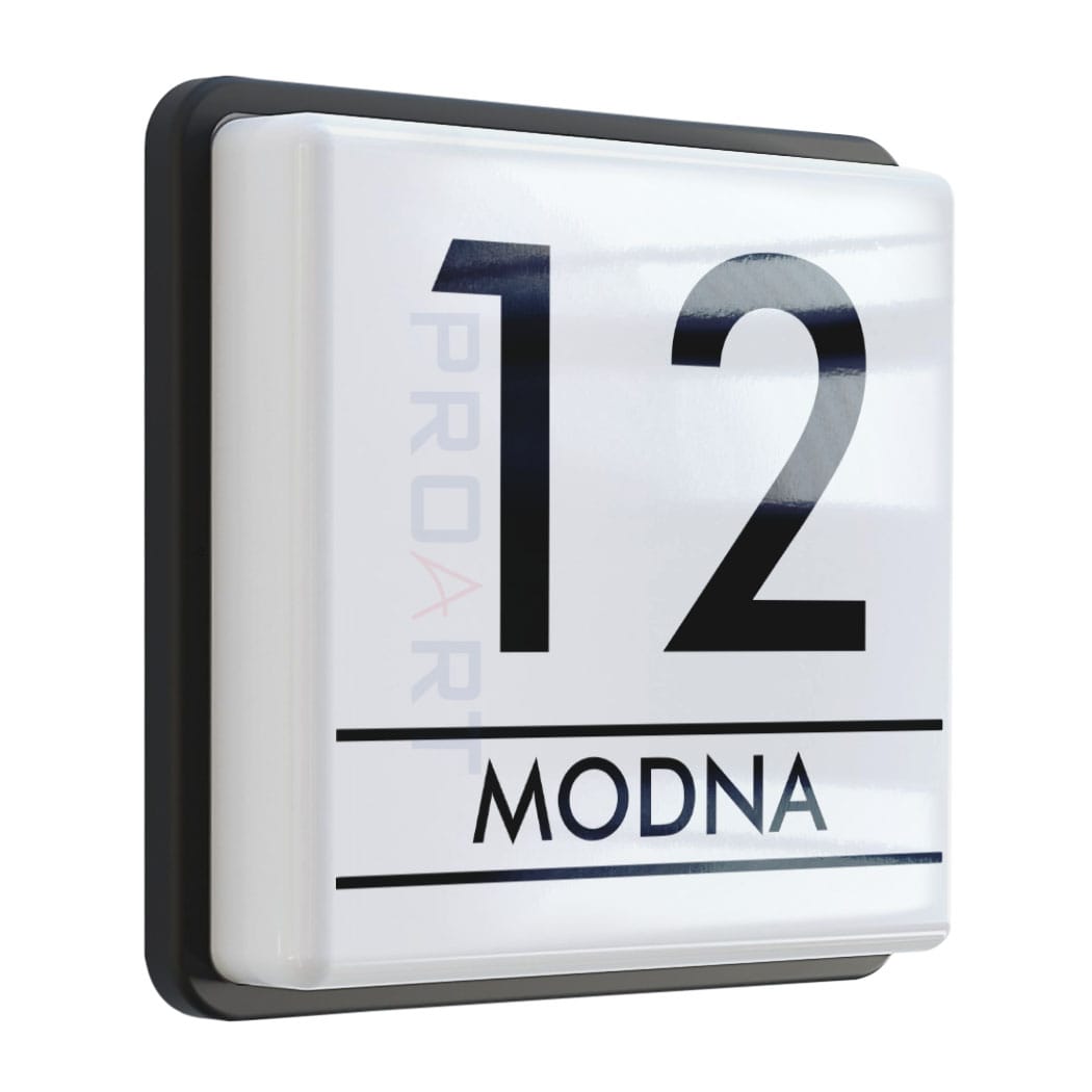 podświetlany numer domu LED M3